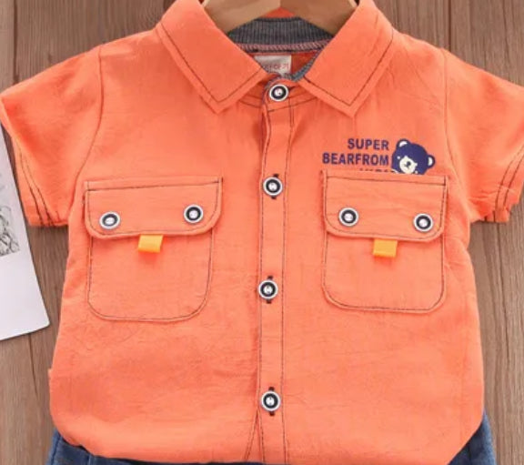 Boys Fashion Two Piece Set