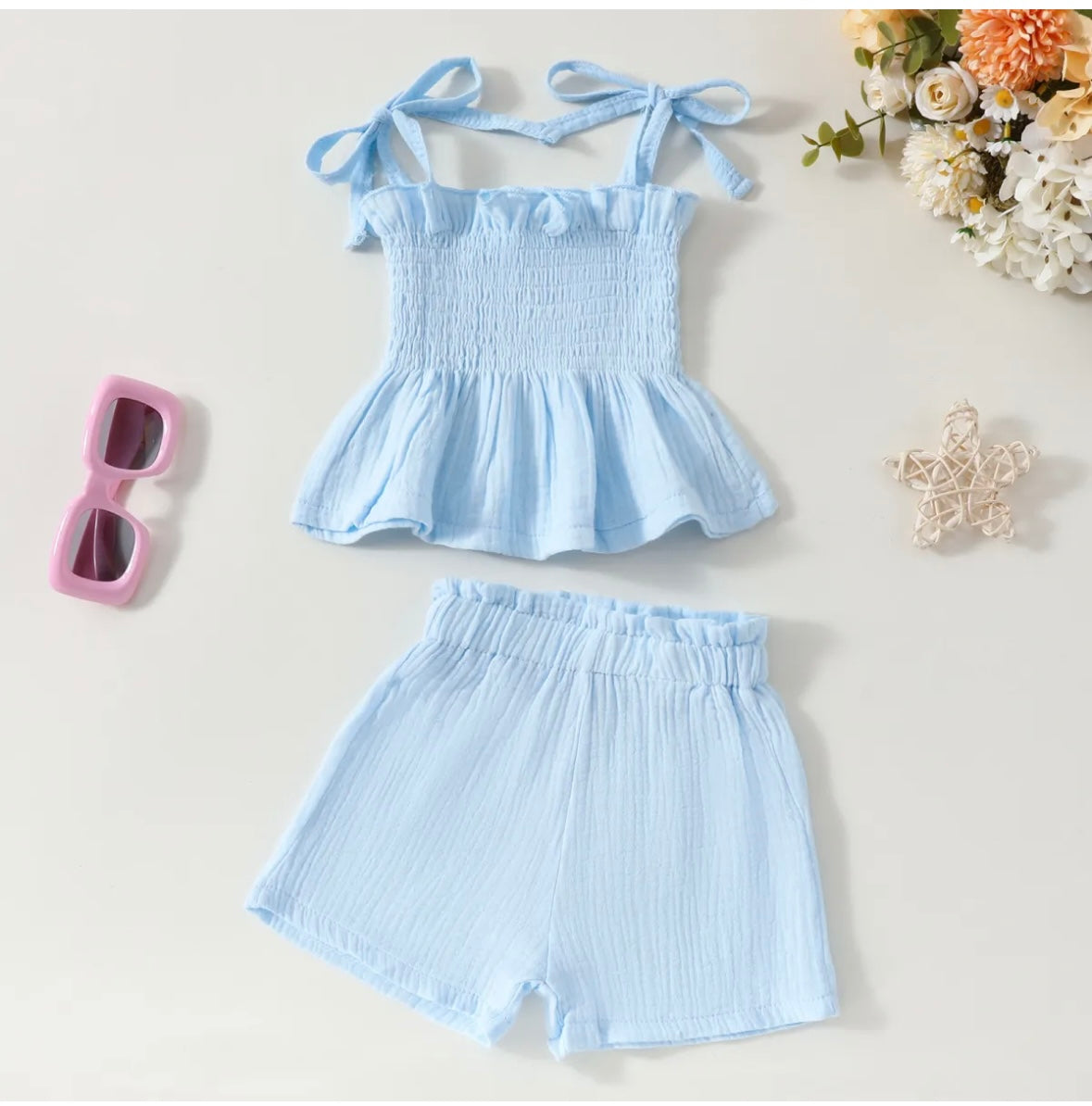 Girls fashion Two Piece Summer Set
