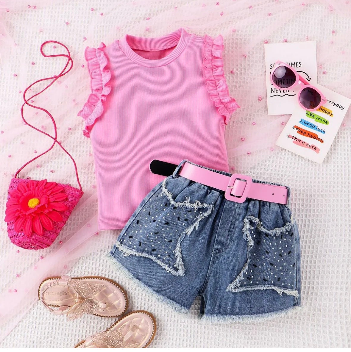 Girls Fashion Three Piece Set