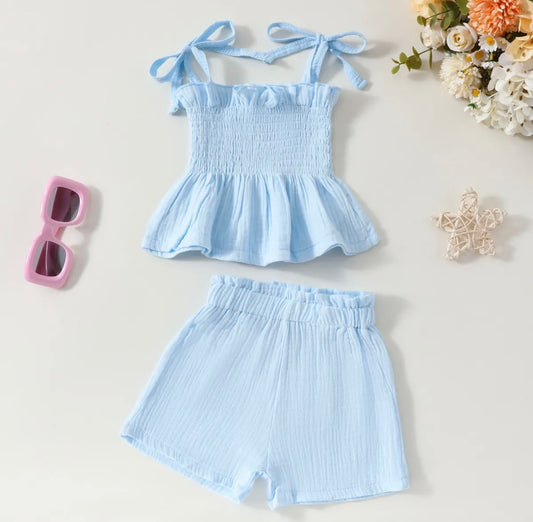 Girls fashion Two Piece Summer Set