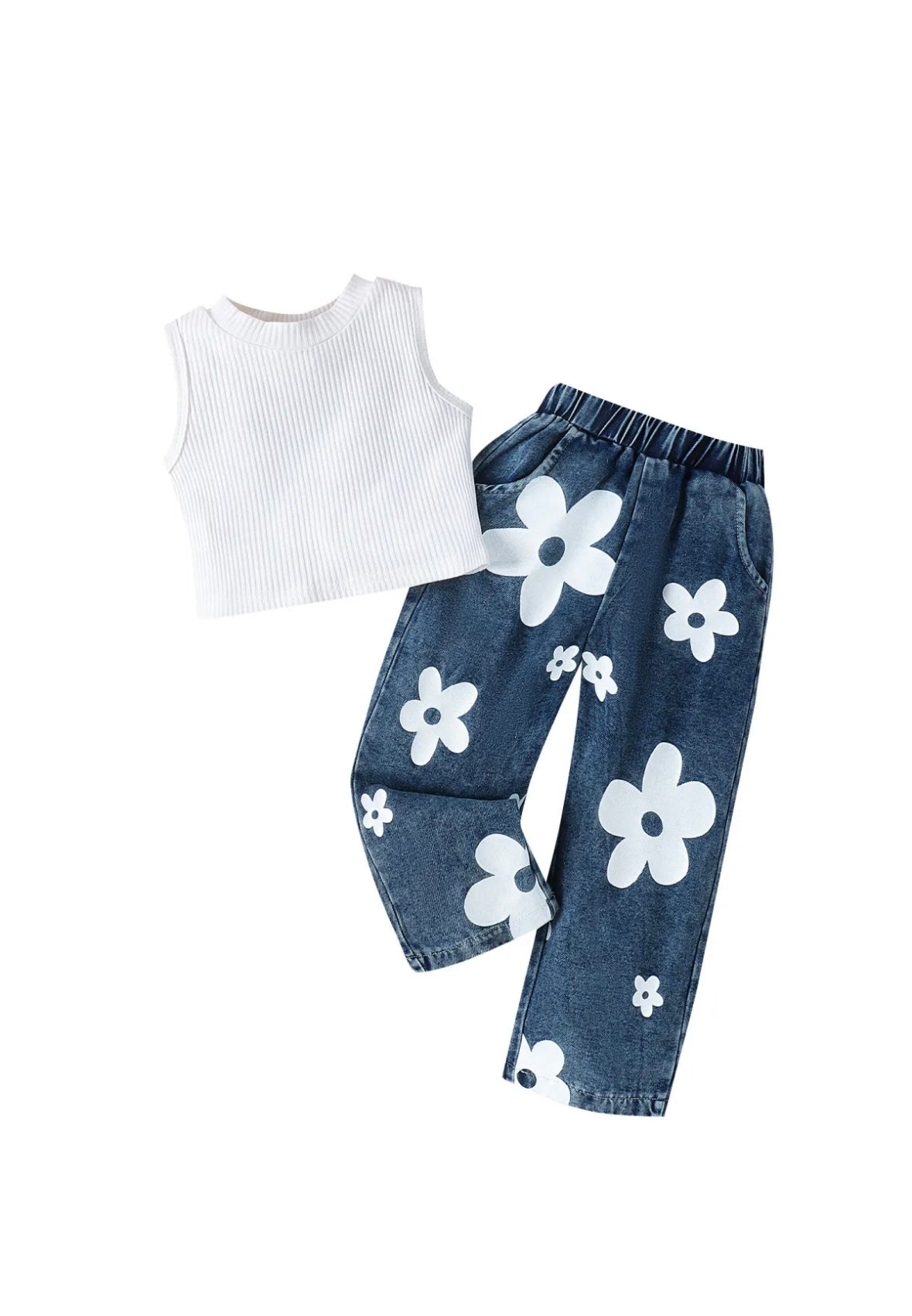 Girls fashion two piece set
