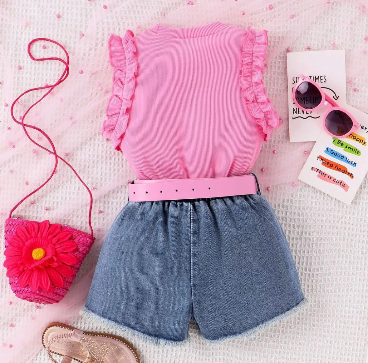 Girls Fashion Three Piece Set
